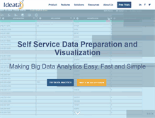 Tablet Screenshot of ideata-analytics.com